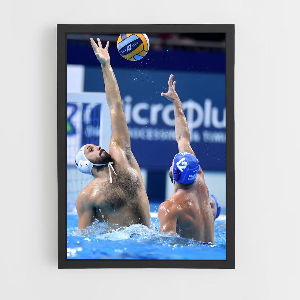 Poster Water Warriors – affiche Water-polo (vue 2)